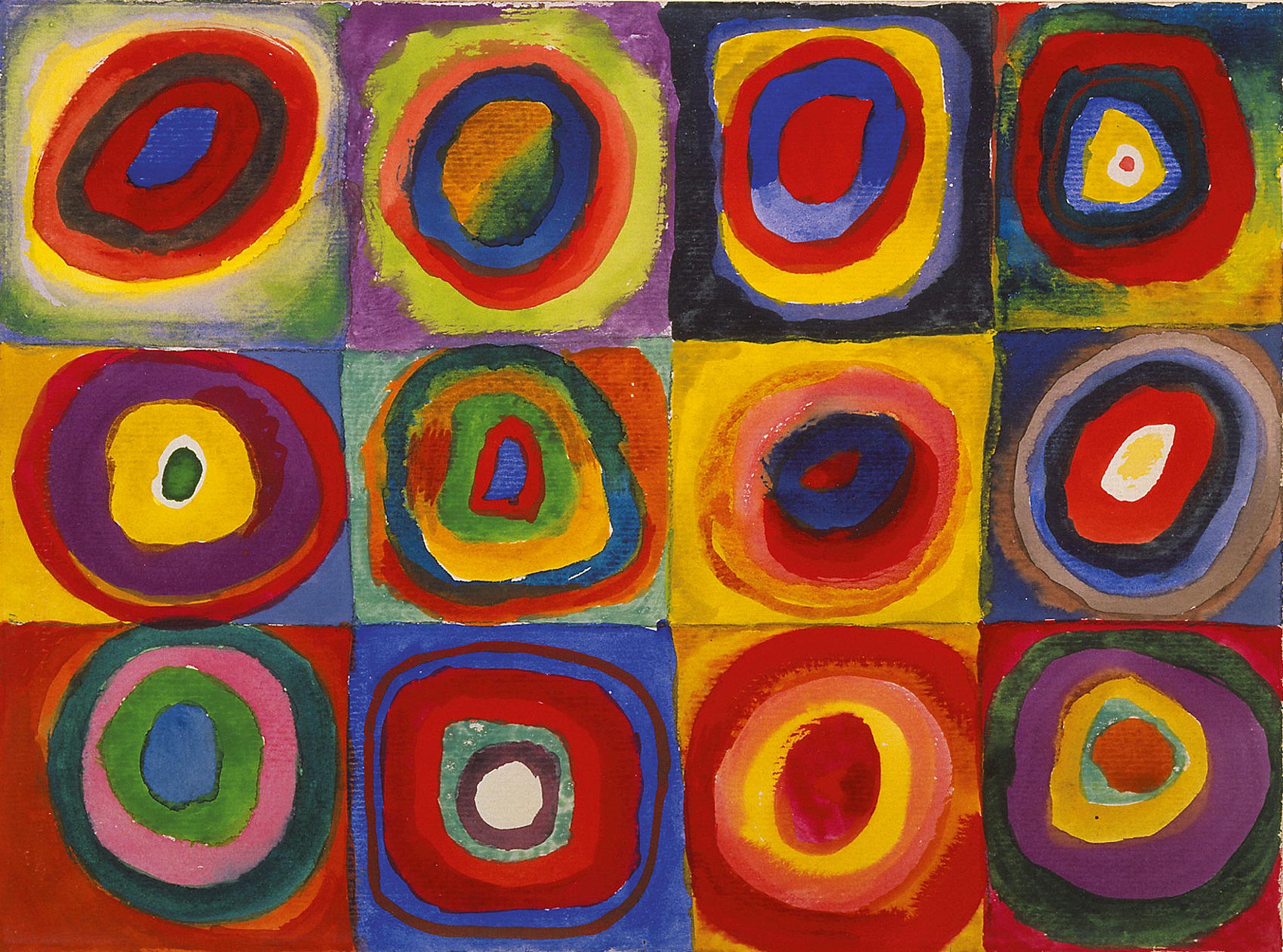 What Techniques Did Kandinsky Use