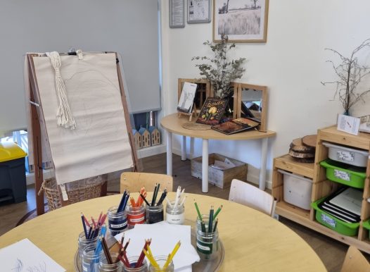 childcare conder preschool room art and craft